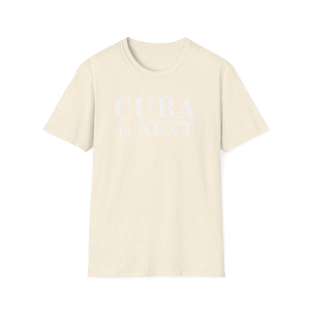 Black Cuba Is Next T-Shirt — Minimalist Statement Tee