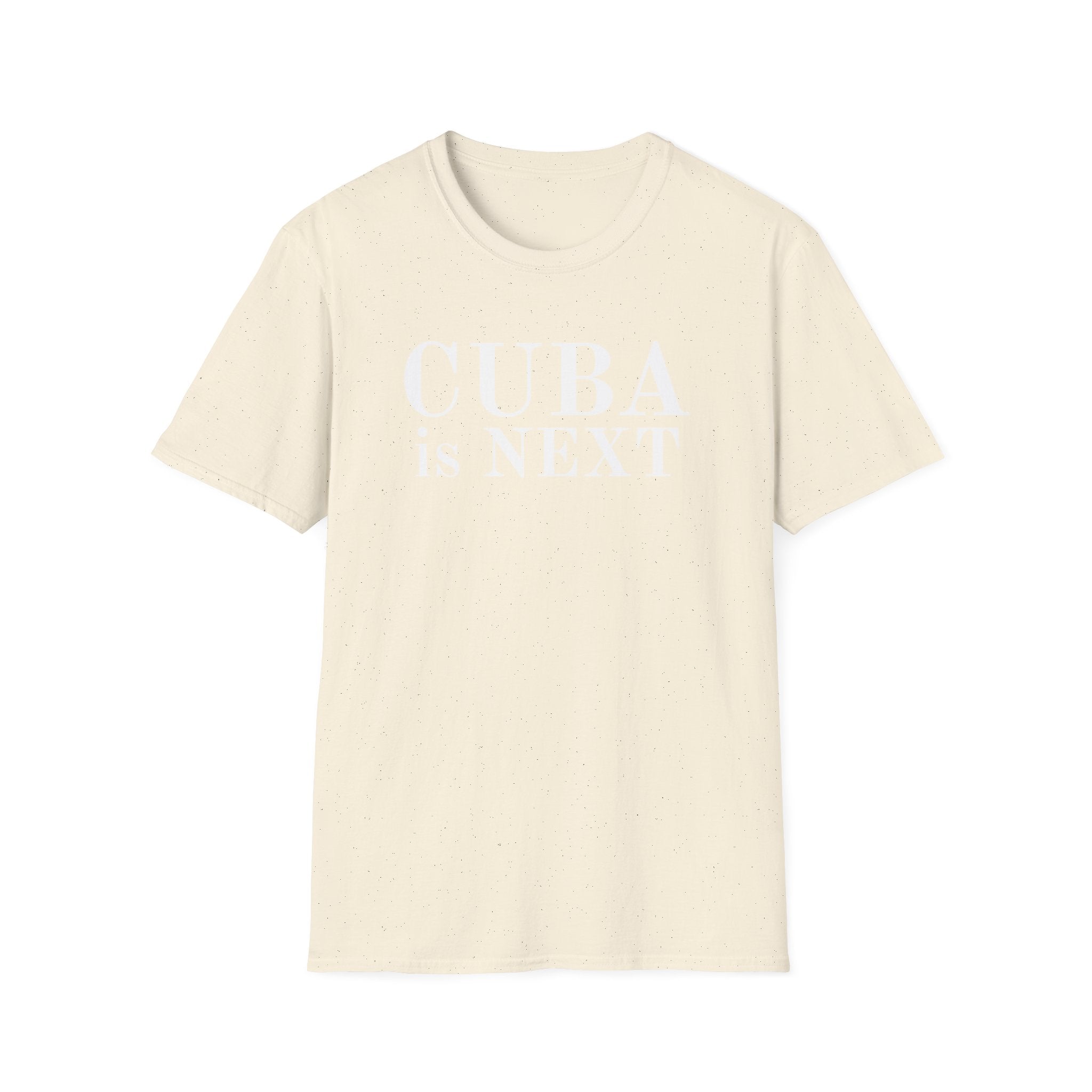 Black Cuba Is Next T-Shirt — Minimalist Statement Tee