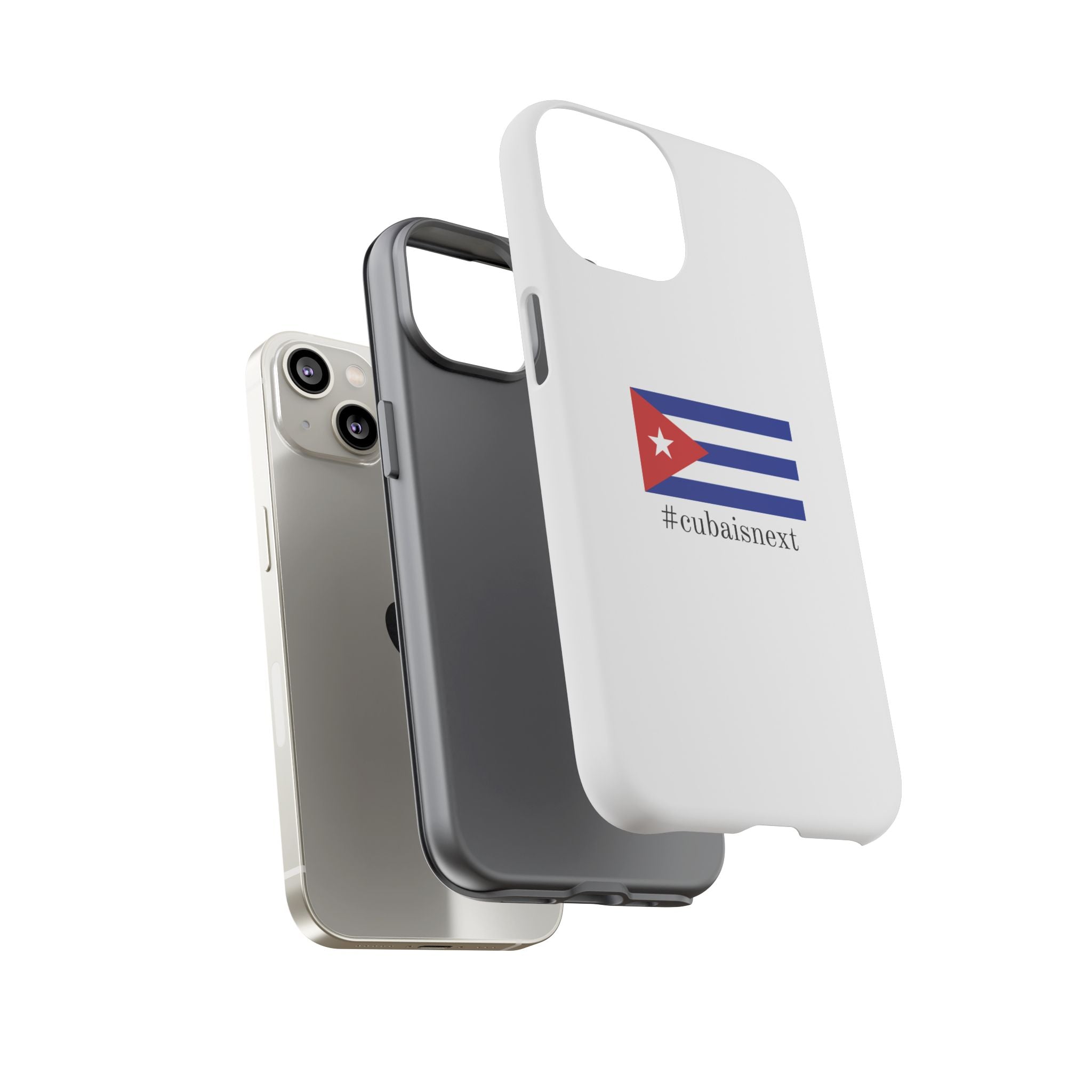 Cuba Is Next Flag Phone Case — #cubaisnext Protective Tough Phone Cover