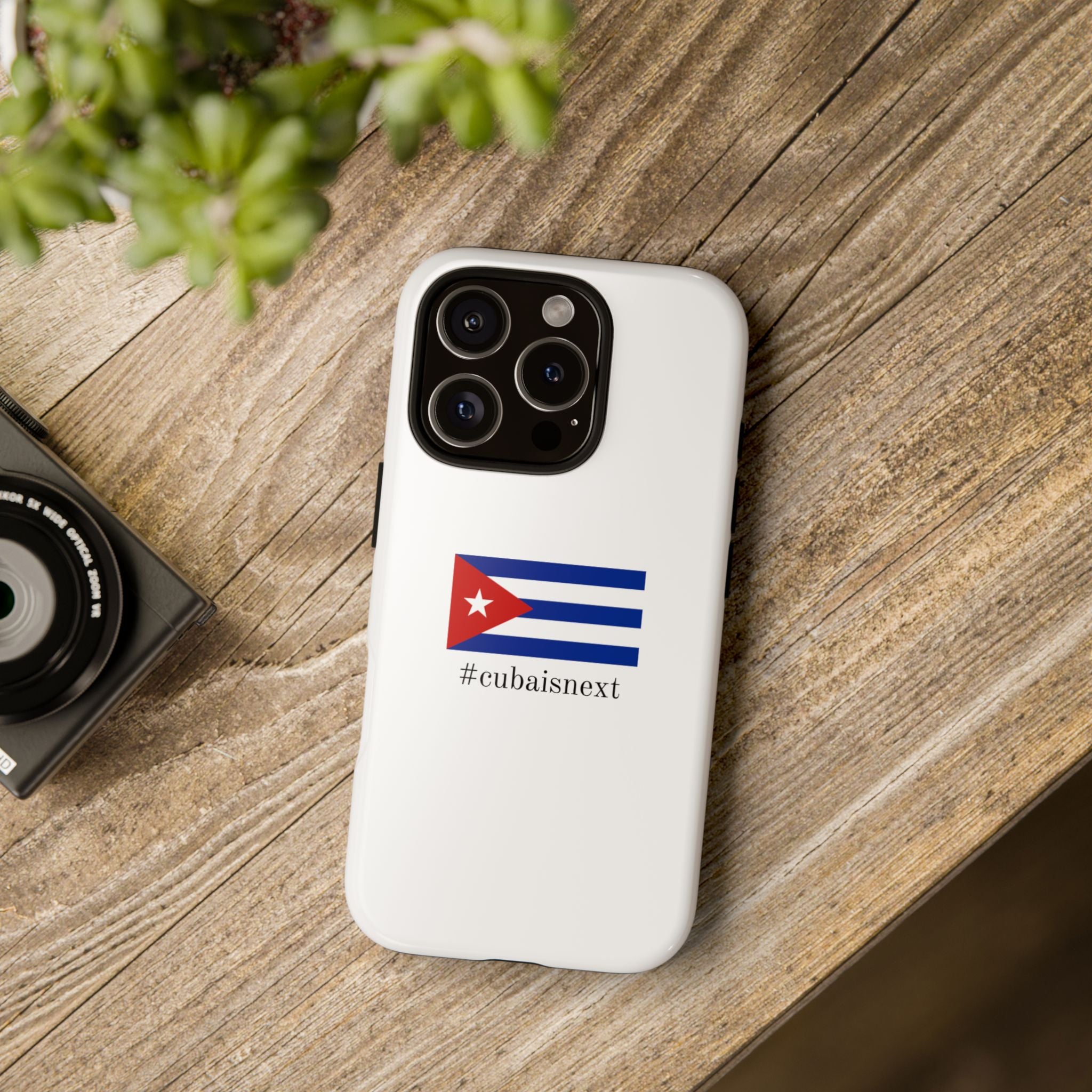 Cuba Is Next Flag Phone Case — #cubaisnext Protective Tough Phone Cover