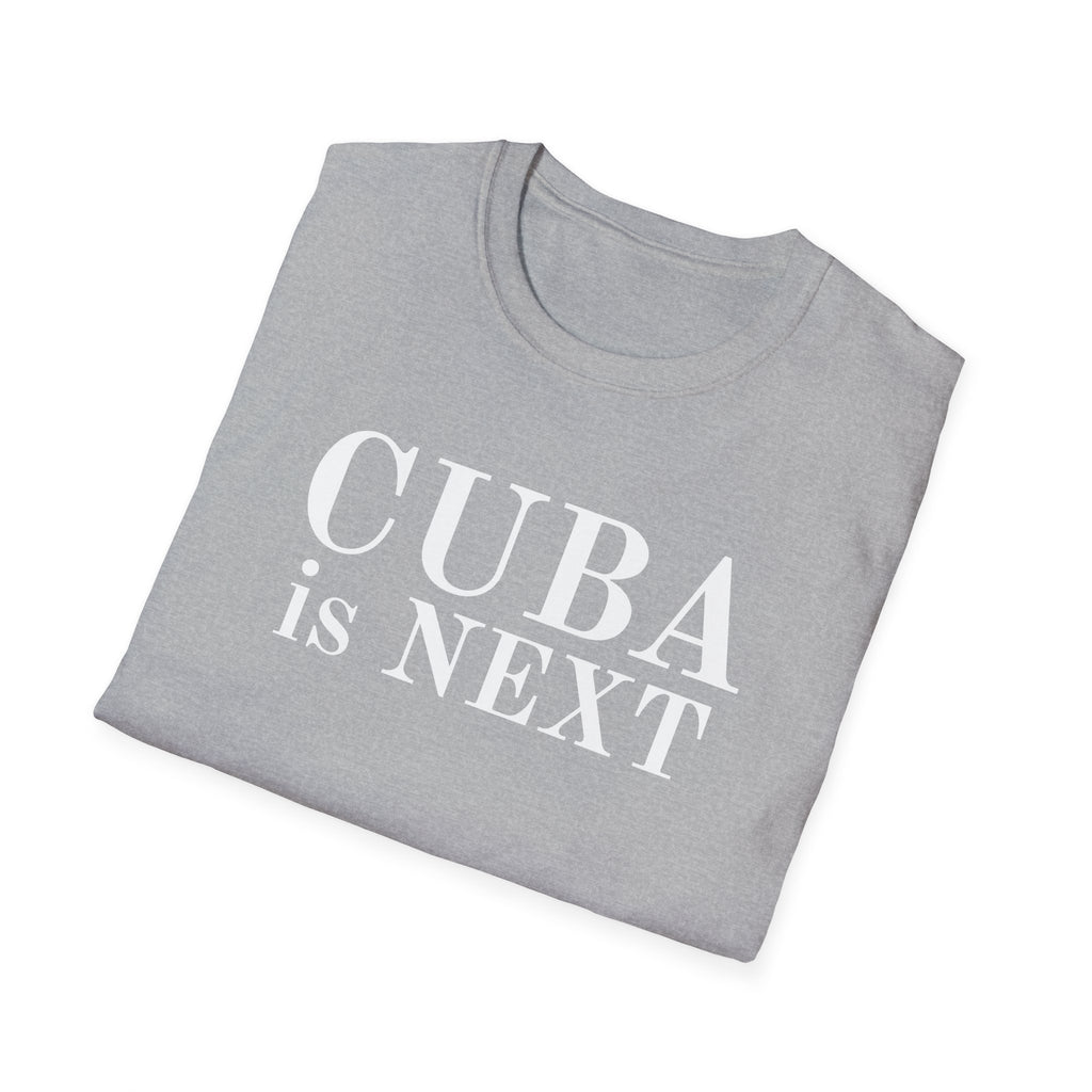 Black Cuba Is Next T-Shirt — Minimalist Statement Tee