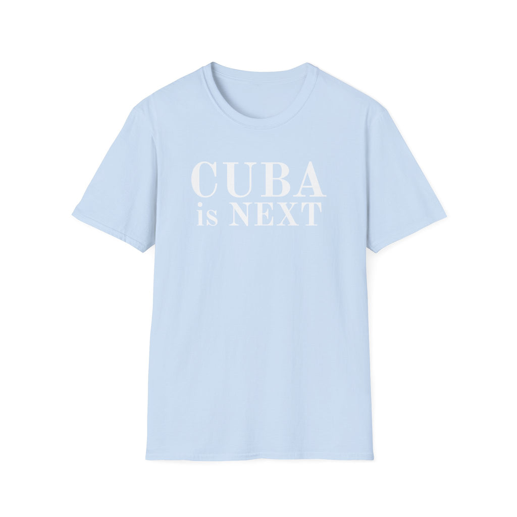 Black Cuba Is Next T-Shirt — Minimalist Statement Tee