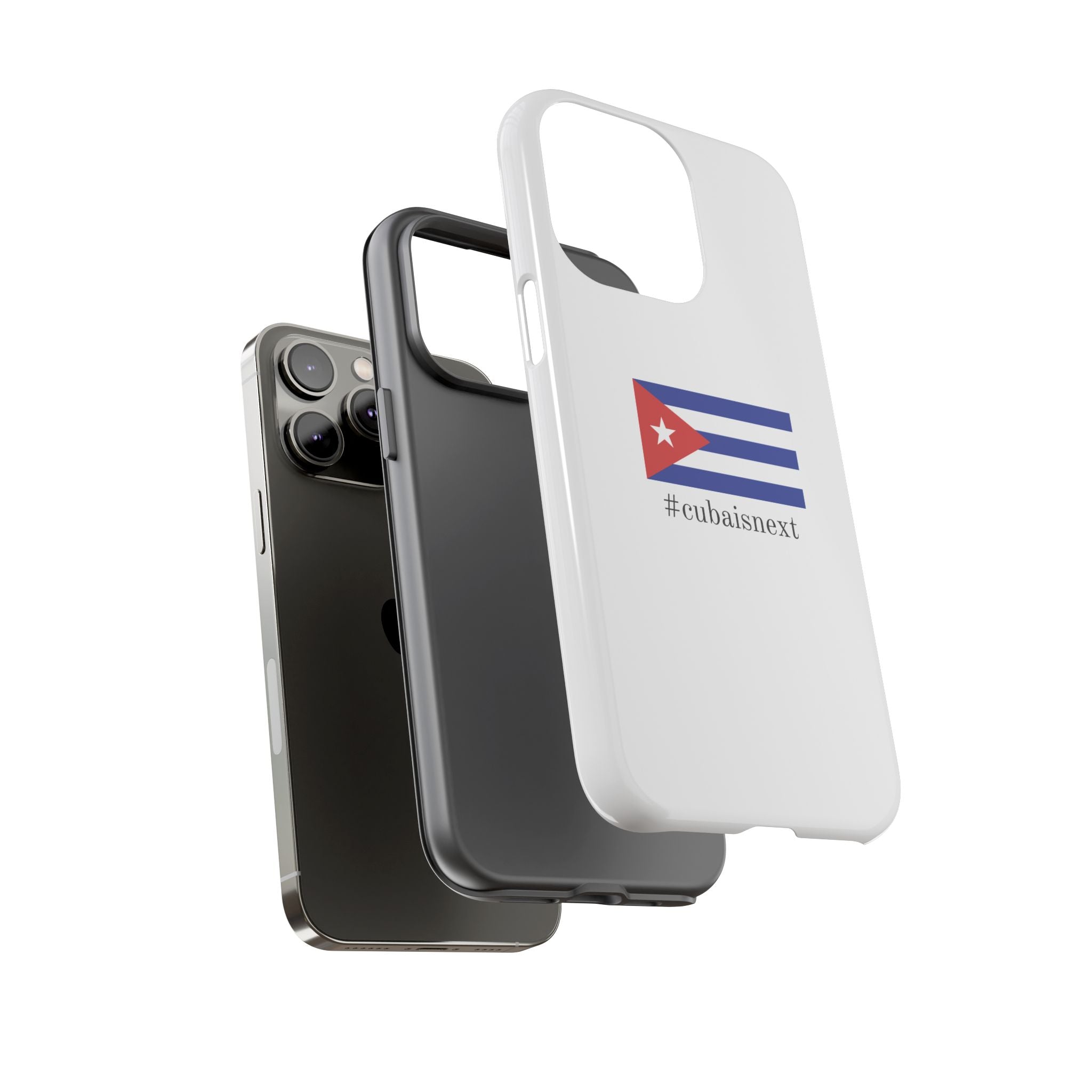 Cuba Is Next Flag Phone Case — #cubaisnext Protective Tough Phone Cover