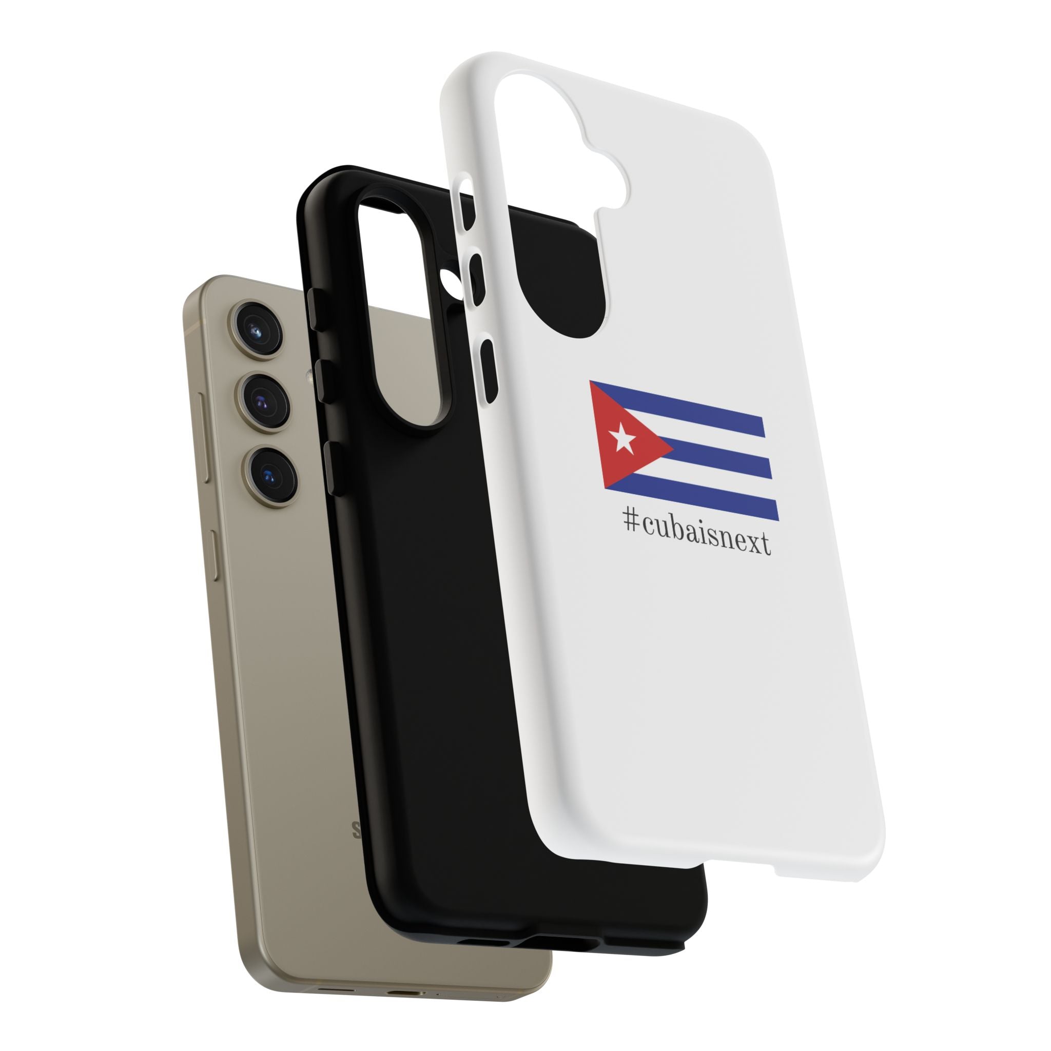 Cuba Is Next Flag Phone Case — #cubaisnext Protective Tough Phone Cover