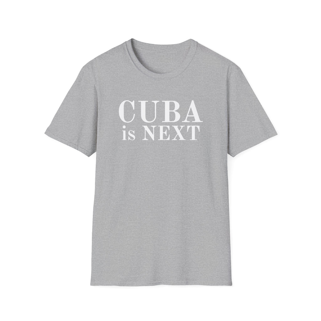 Black Cuba Is Next T-Shirt — Minimalist Statement Tee
