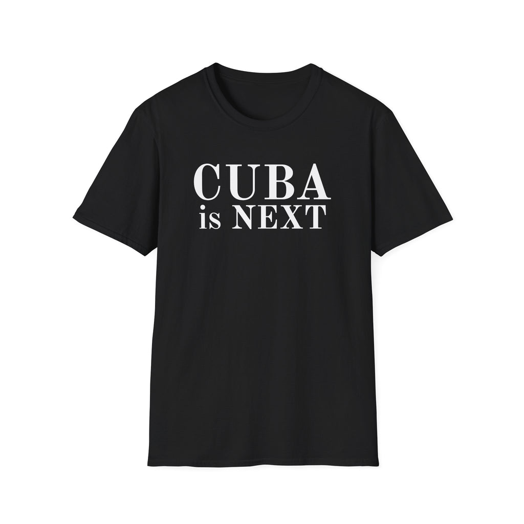 Black Cuba Is Next T-Shirt — Minimalist Statement Tee