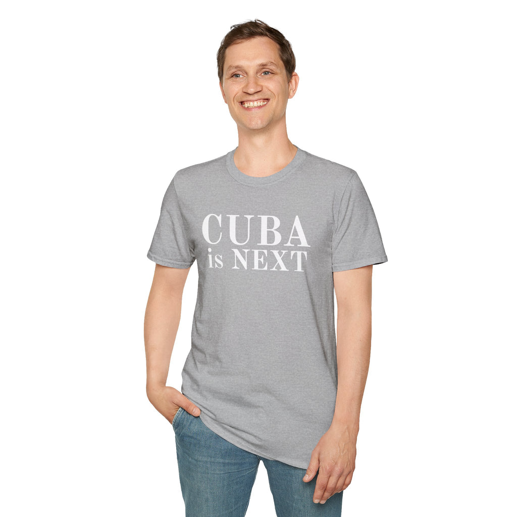 Black Cuba Is Next T-Shirt — Minimalist Statement Tee